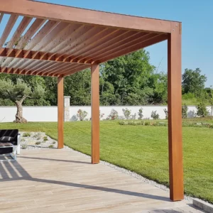 pergola bois sur mesure à La Seyne sur Mer